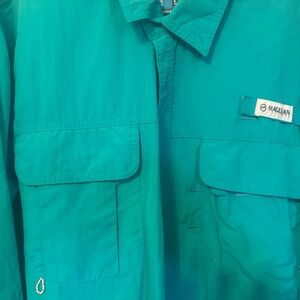 Magellan Outdoors Turquoise Angler Fit Shirt